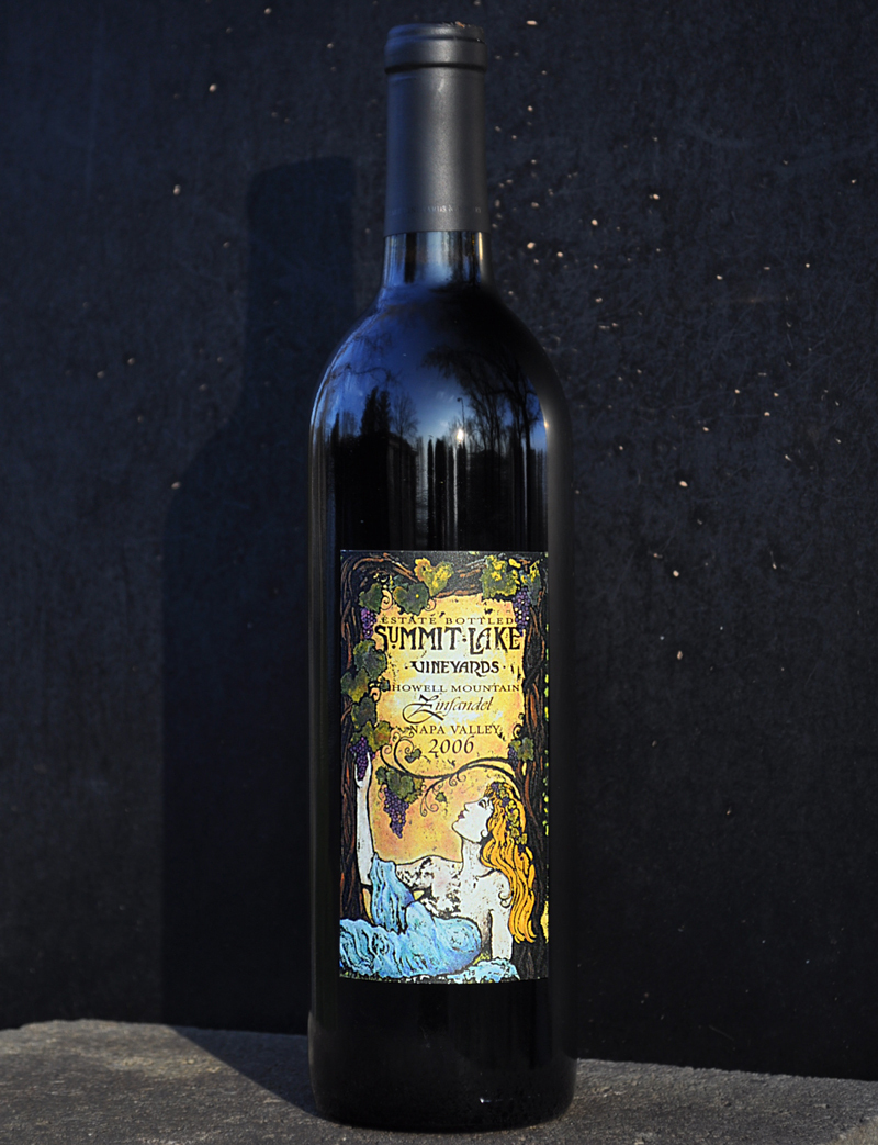 Summit Lake Vineyards 2006 Howell Mountain Zinfandel 750ml Wine Bottle