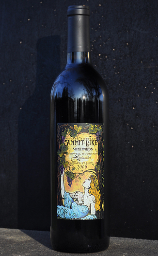 Summit Lake Vineyards 2006 Howell Mountain Zinfandel 750ml Wine Bottle