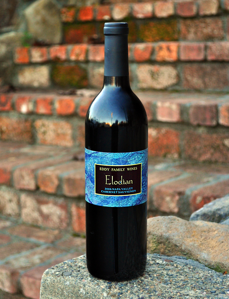 Tom Eddy 2006 Elodian Napa Valley Cabernet Sauvignon 750ml Wine Bottle