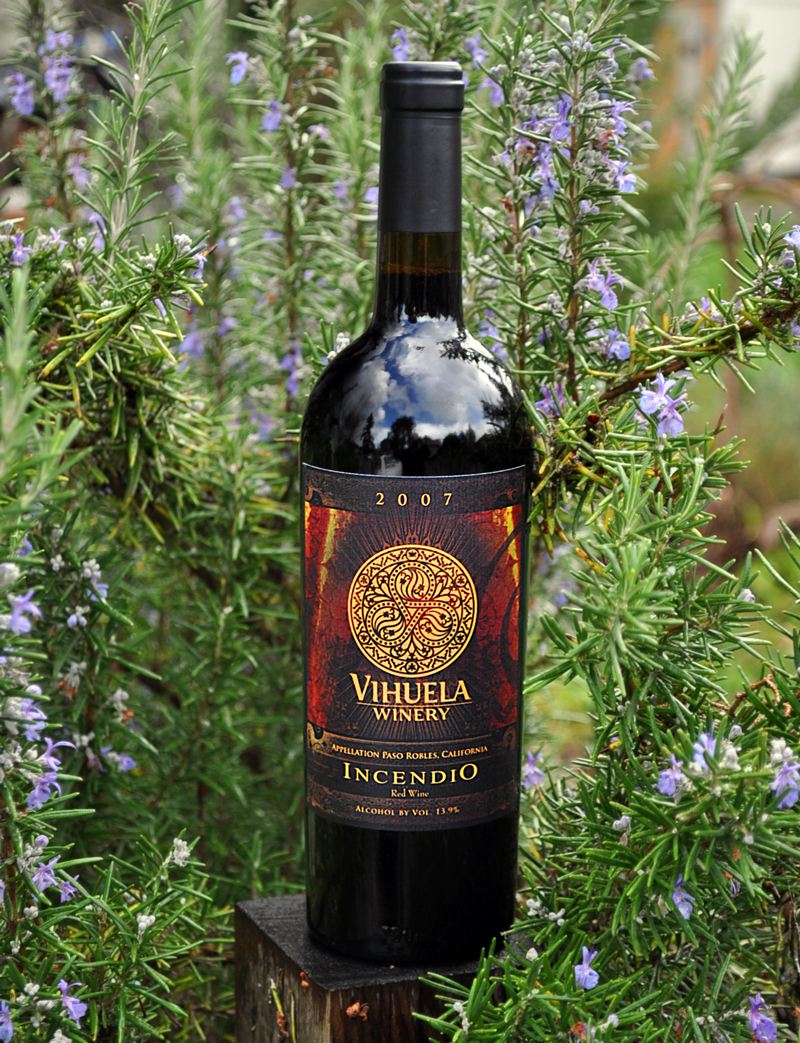 Vihuela Winery 2007 Incendio 750ml Wine Bottle