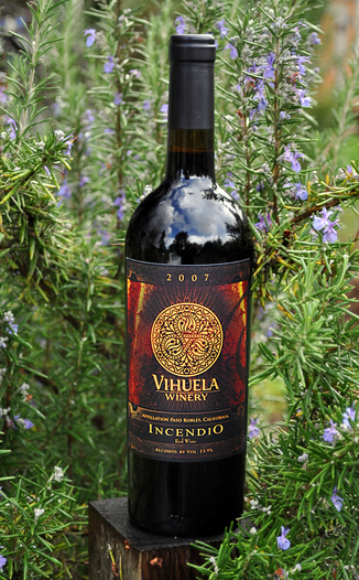 Vihuela Winery 2007 Incendio 750ml Wine Bottle