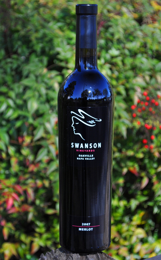 Swanson Vineyards 2007 Oakville Merlot 750ml Wine Bottle
