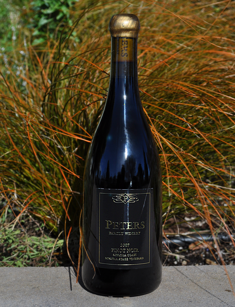 Peters Family Winery 2007 Sonoma Coast Pinot Noir 750ml Wine Bottle