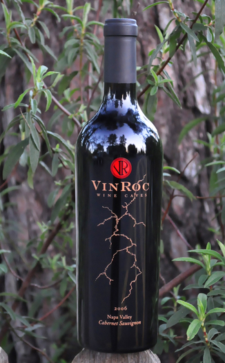VinRoc Wine Caves 2006 Napa Valley Cabernet Sauvignon 750ml Wine Bottle