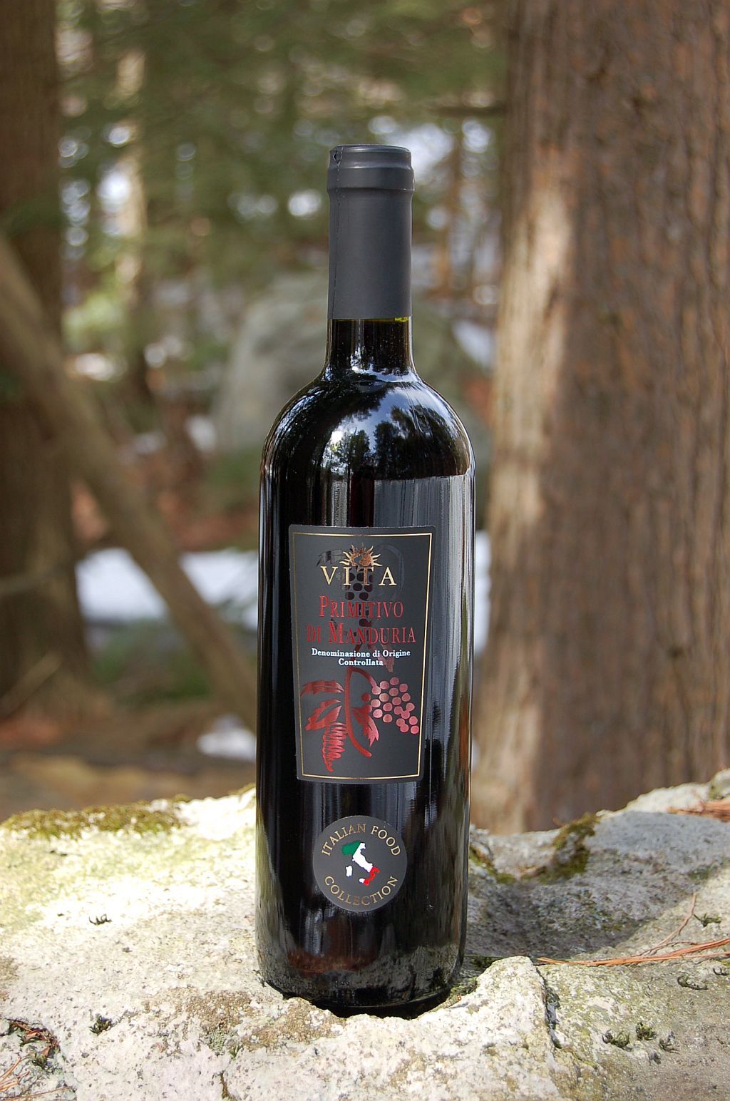 Vita Italia 2008 Primitivo di Manduria DOC 750ml Wine Bottle