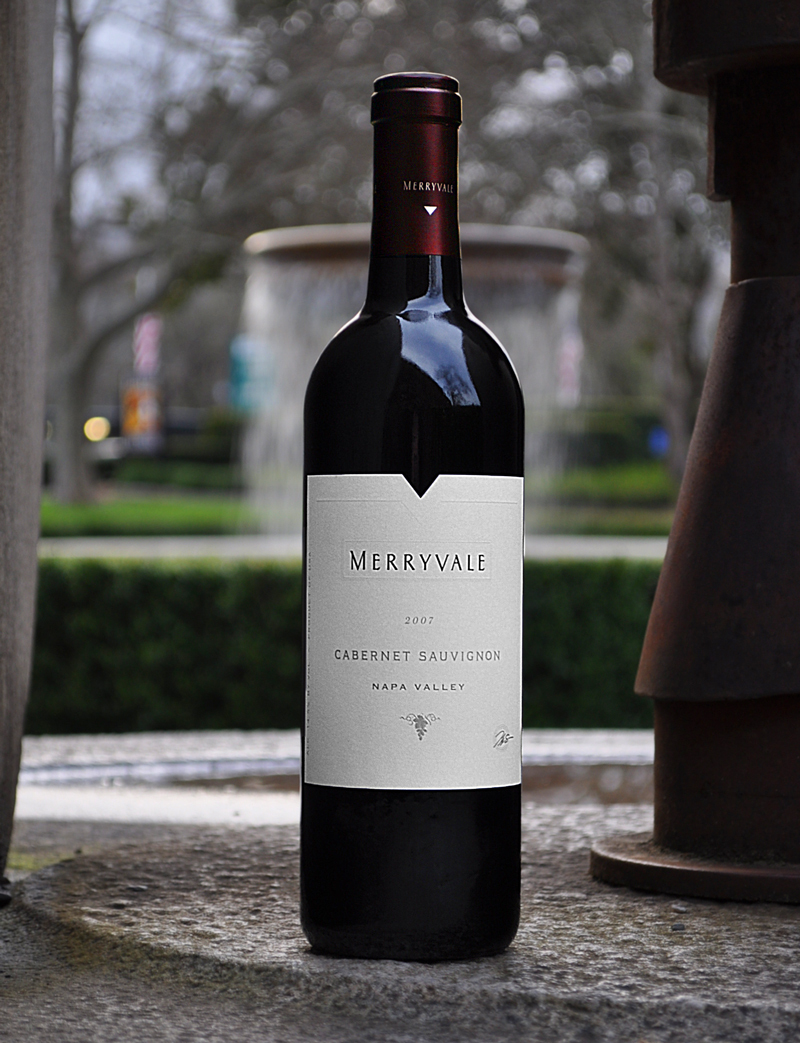 Merryvale Vineyards 2007 Napa Valley Cabernet Sauvignon 750ml Wine Bottle