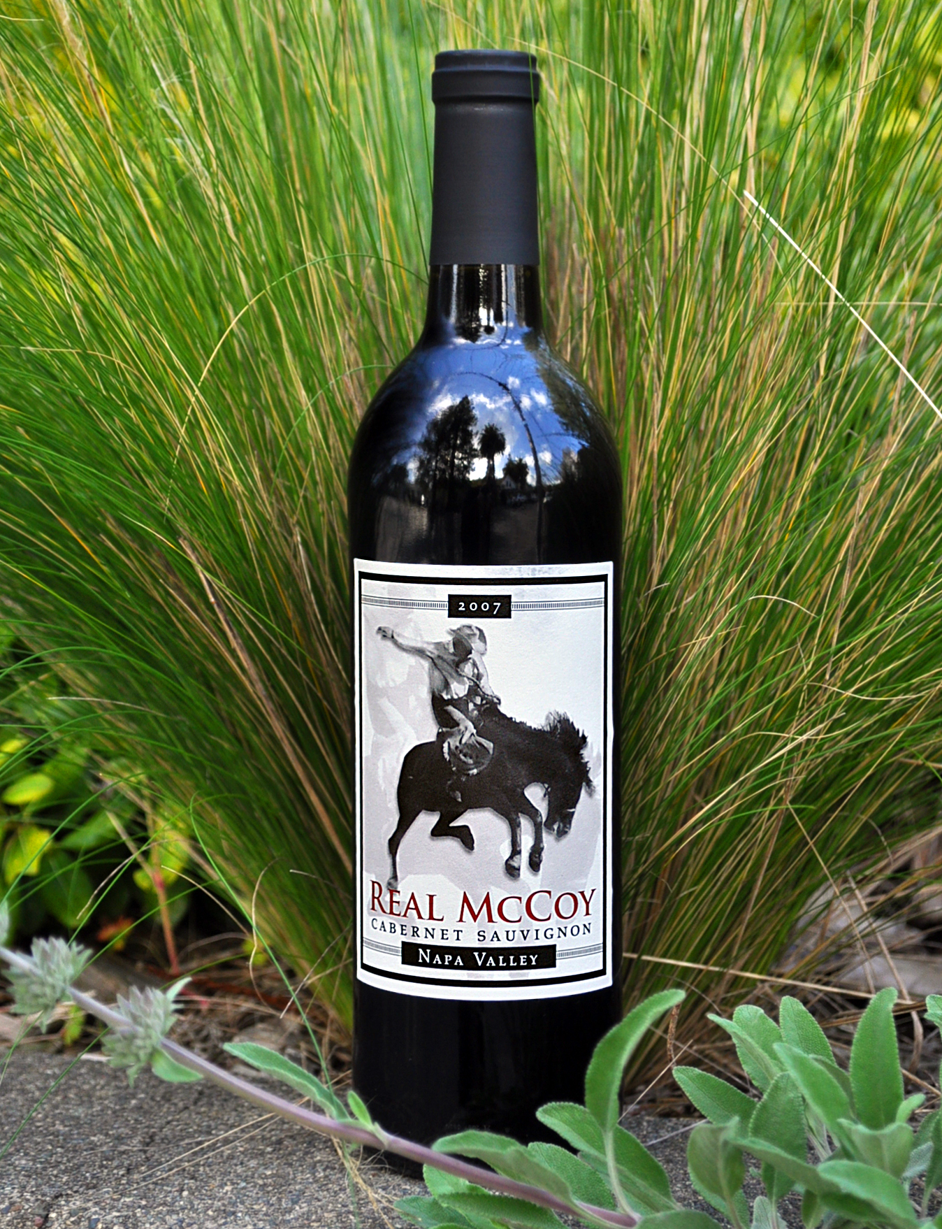 Real McCoy Wines 2007 Napa Valley Cabernet Sauvignon 750ml Wine Bottle