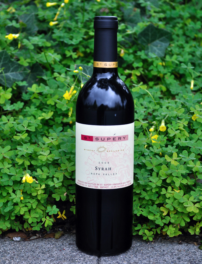 St. Supery 2006 Napa Valley Syrah 750ml Wine Bottle