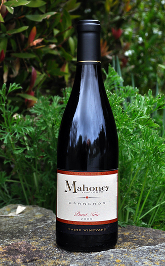 Mahoney Vineyards 2009 Carneros Pinot Noir 750ml Wine Bottle