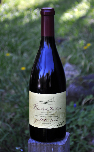 David Fulton Winery & Vineyards 2007 Old Vines Petite Sirah 750ml Wine Bottle