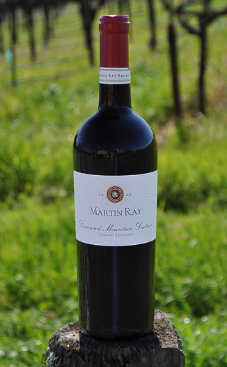 Martin Ray 2007 Diamond Mountain Cabernet Sauvignon 750ml Wine Bottle