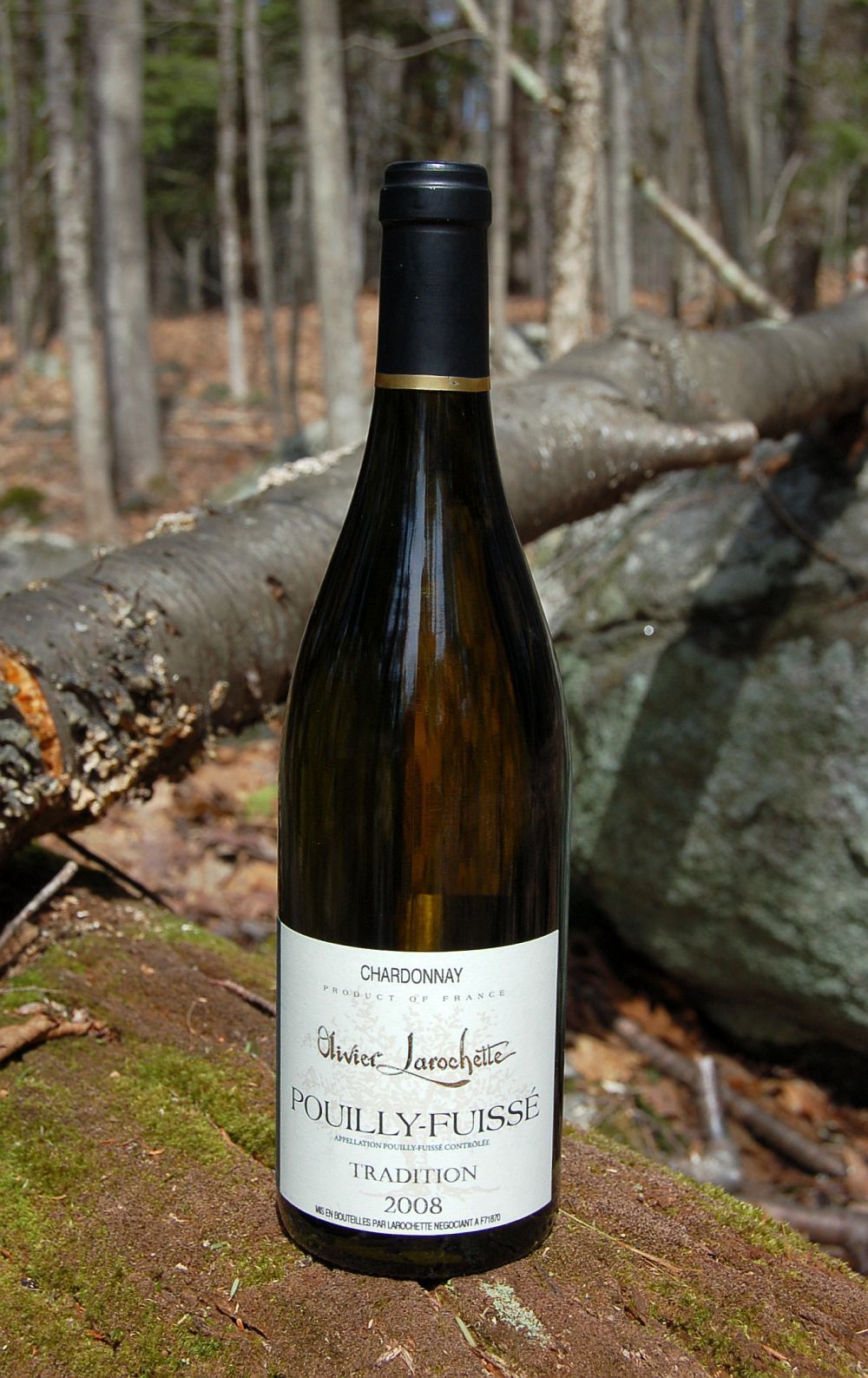 Olivier Larochette 2008 Pouilly-Fuissé Tradition 750ml Wine Bottle