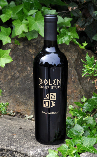 Bolen Family Estates 2007 Estate Merlot 750ml Wine Bottle