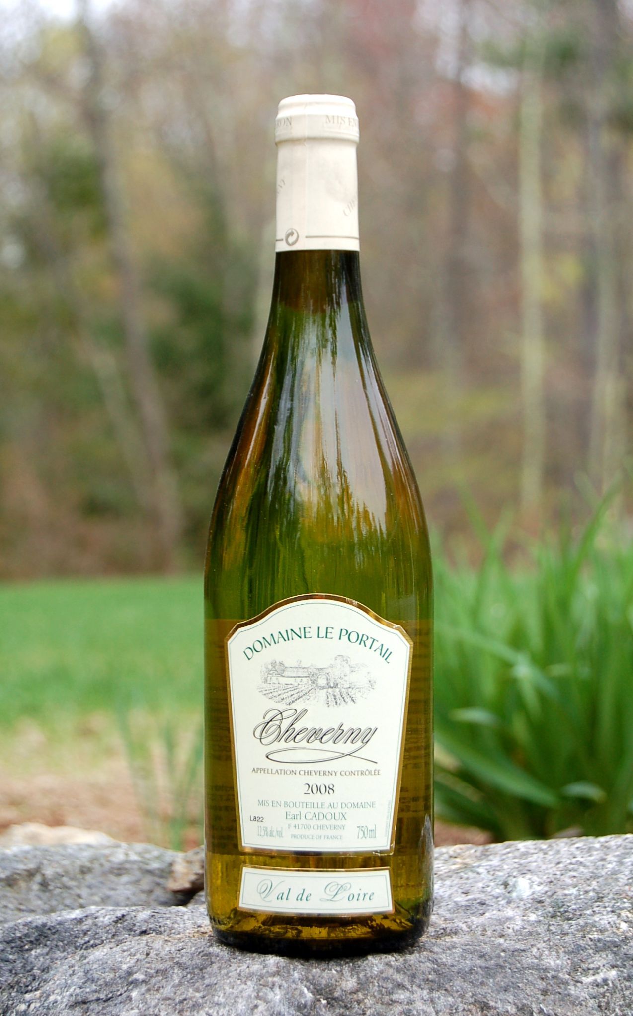 Domaine Le Portail 2008 Cheverny AOC - Sauvignon Blanc Blend 750ml Wine Bottle