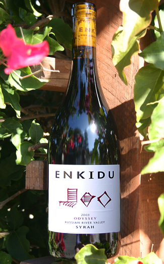 Enkidu 2005 Syrah - Odyssey Vineyard 750ml Wine Bottle