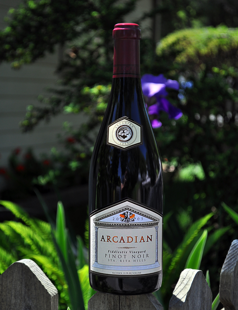 Arcadian Winery 2005 Fiddlestix Vineyard Pinot Noir 750ml Wine Bottle