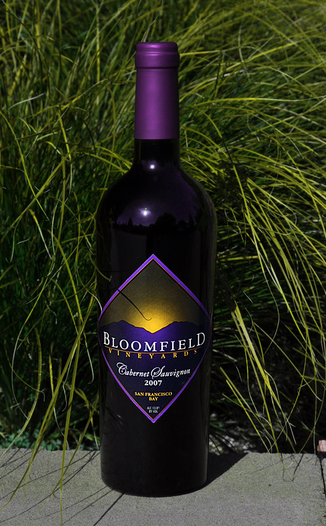 Bloomfield Vineyards 2007 San Francisco Bay Cabernet Sauvignon 750ml Wine Bottle