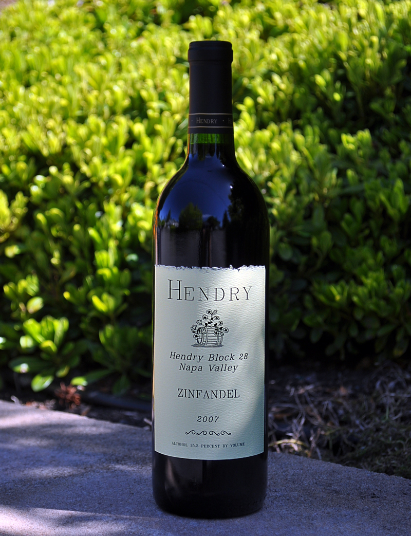Hendry Ranch Wines 2007 Block 28 Zinfandel 750ml Wine Bottle