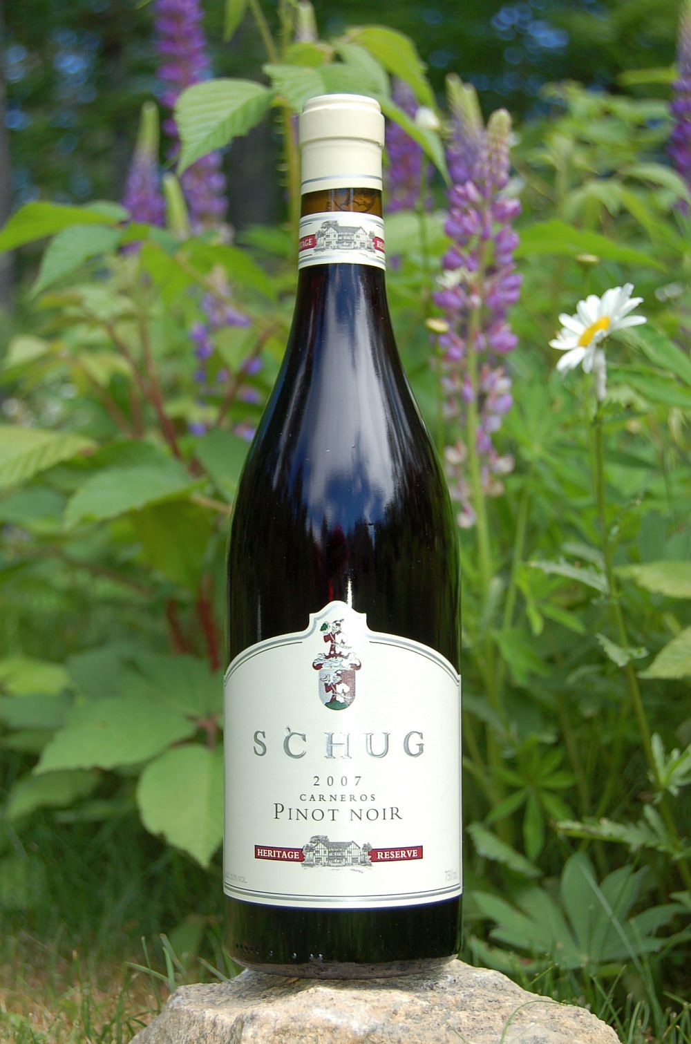 Schug Carneros Estate 2007 Heritage Reserve Carneros Pinot Noir 750ml Wine Bottle