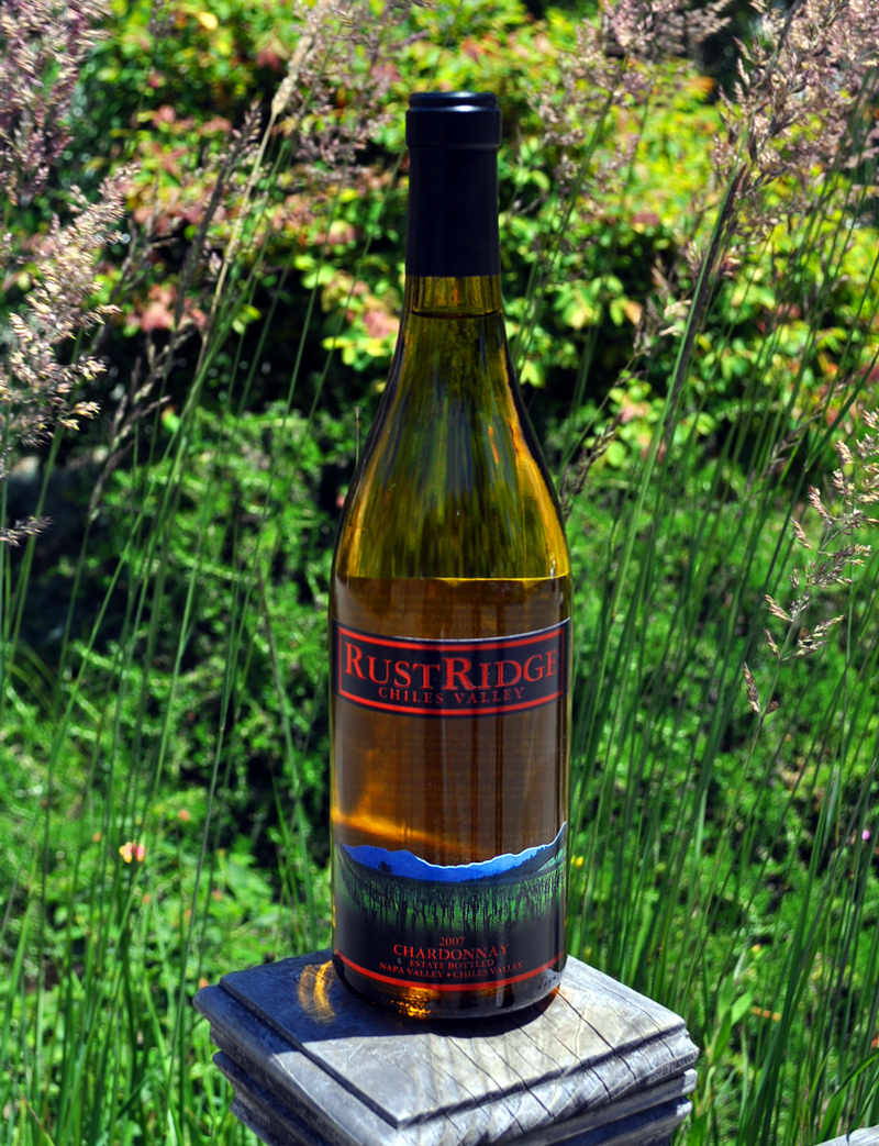 RustRidge Winery 2007 Estate Chardonnay 750ml Wine Bottle