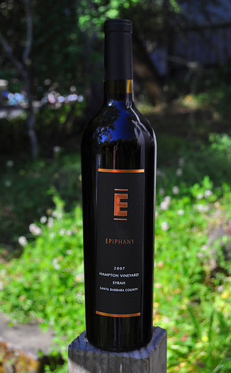 Epiphany Cellars 2007 Hampton Vineyard Syrah 750ml Wine Bottle