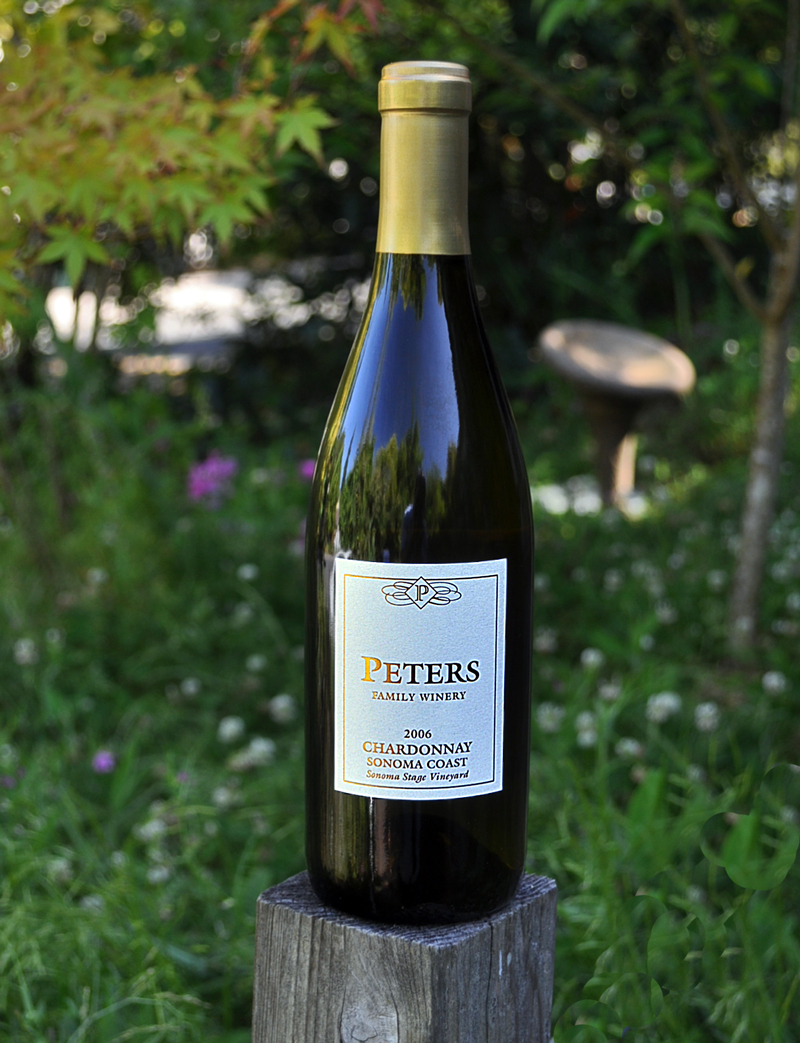 Peters Family Winery 2006 'Sonoma Stage Vineyard' Chardonnay 750ml Wine Bottle