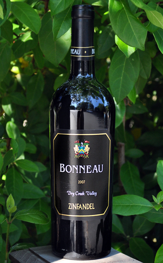 Bonneau 2007 Dry Creek Valley Zinfandel 750ml Wine Bottle