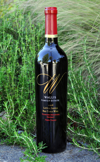 Wallis Family Estate 2008 'Little Sister Red Wine' 750ml Wine Bottle