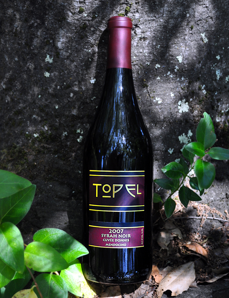 Topel Winery 2007 Syrah Noir, Cuveé Donnis 750ml Wine Bottle