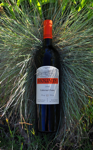 Mounts Family Winery 2008 Dry Creek Valley Cabernet Franc 750ml Wine Bottle