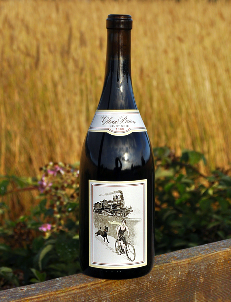 Olivia Brion 2008 Heron Lake Vineyard Pinot Noir 750ml Wine Bottle