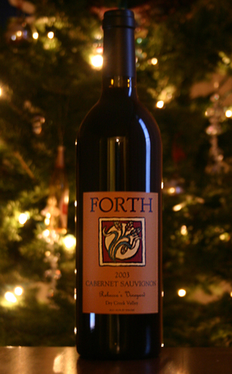 Forth Vineyards 2003 Estate Cabernet Sauvignon 750ml Wine Bottle
