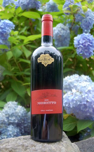 Tenuta San Rocco 2008 'Moretto' Colli Martani DOC Sangiovese 750ml Wine Bottle