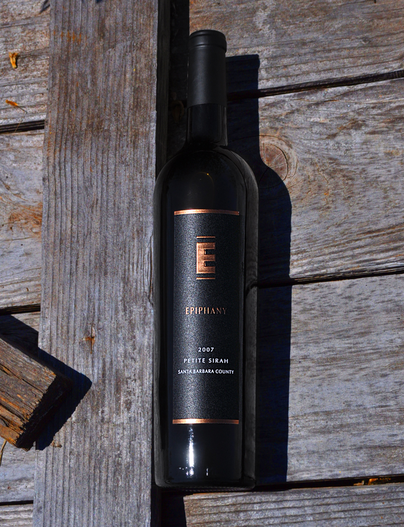 Epiphany Cellars 2007 Santa Barbara County Petite Sirah 750ml Wine Bottle