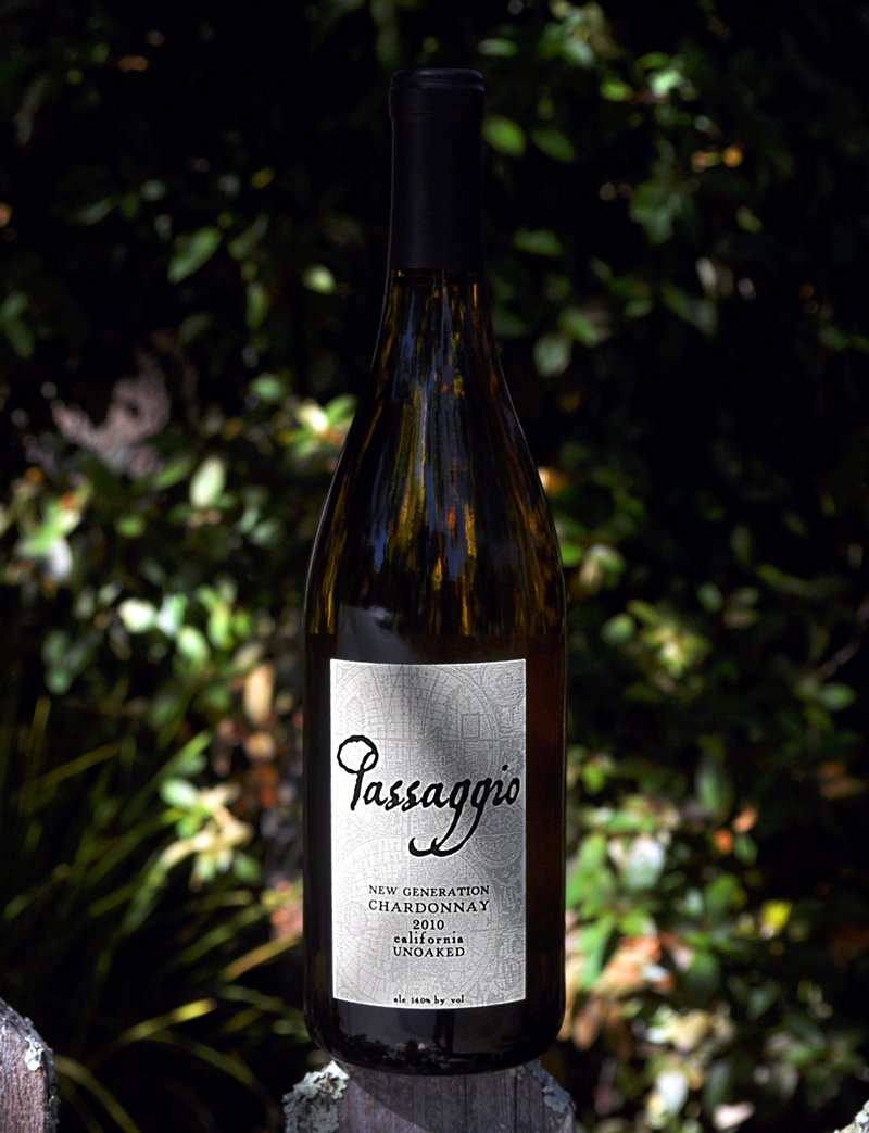 Passaggio Wines 2010 New Generation Unoaked Chardonnay 750ml Wine Bottle