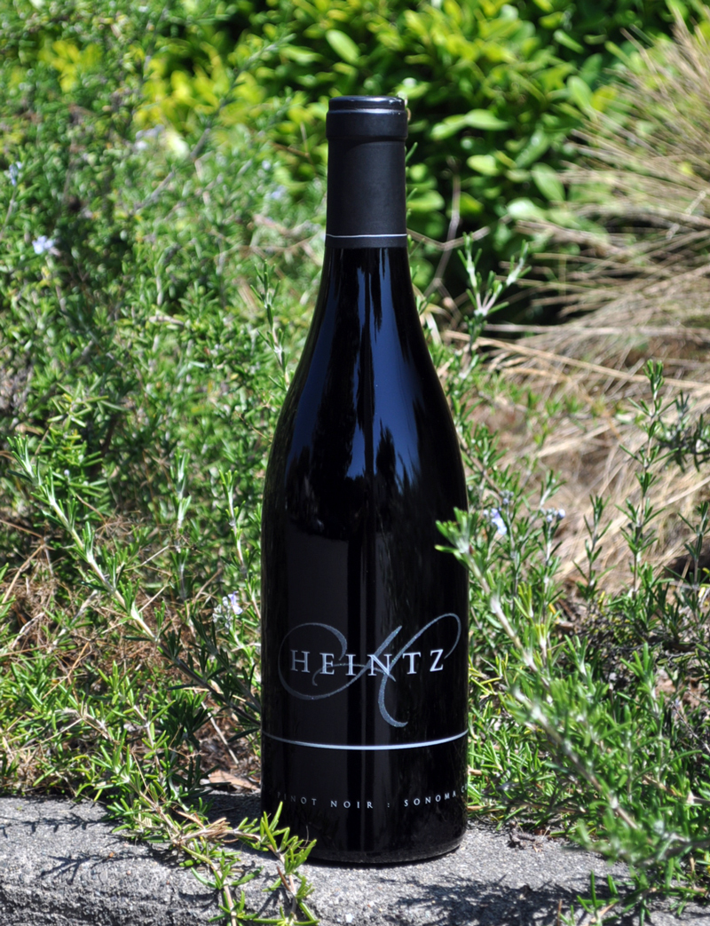 Charles Heintz Vineyards 2008 Sonoma Coast Pinot Noir 750ml Wine Bottle
