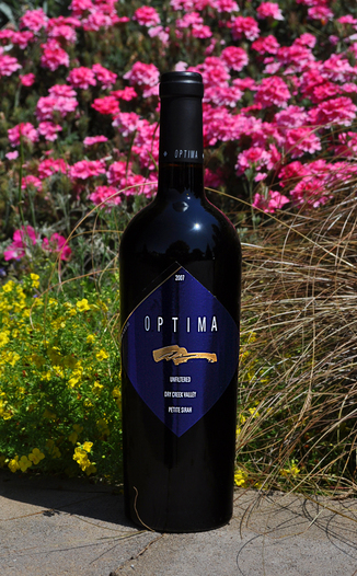 Optima Winery 2007 Dry Creek Valley Petite Sirah 750ml Wine Bottle
