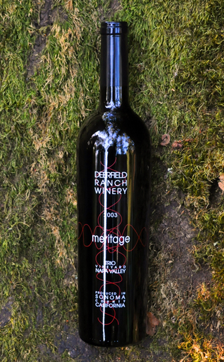 Deerfield Ranch 2003 Trio Meritage 750ml Wine Bottle