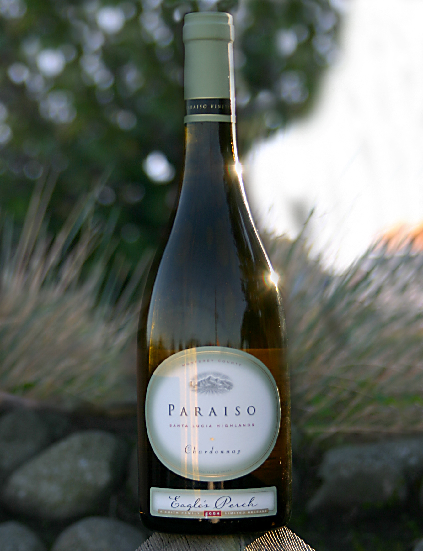Paraiso Vineyards 2004 Eagles' Perch Chardonnay 750ml Wine Bottle