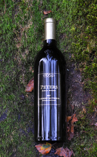 Peters Family Winery 2007 Sonoma Mountain Cabernet Sauvignon 750ml Wine Bottle