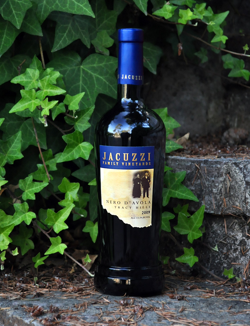 Jacuzzi Family Vineyards 2009 Nero D'Avola 750ml Wine Bottle
