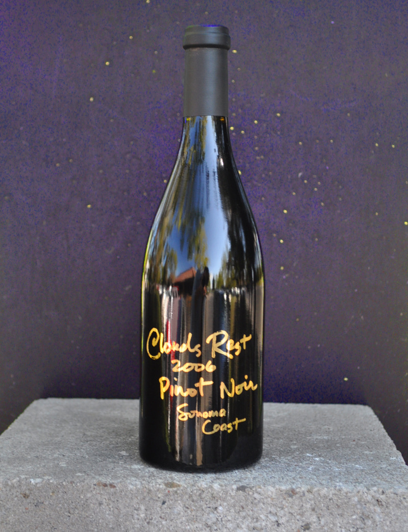 Clouds Rest Pinot Noir 2006 'Limited Release' Sonoma Coast Pinot Noir 750ml Wine Bottle