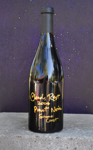 Clouds Rest Pinot Noir 2006 'Limited Release' Sonoma Coast Pinot Noir 750ml Wine Bottle