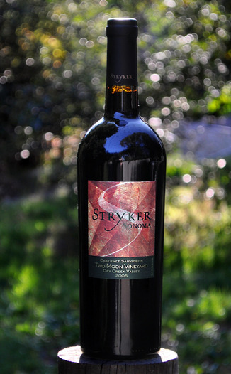 Stryker Sonoma 2005 Two Moon Vineyard Cabernet Sauvignon 750ml Wine Bottle