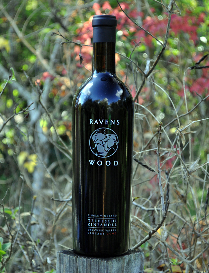 Ravenswood Winery 2007 Teldeschi Vineyard Zinfandel 750ml Wine Bottle