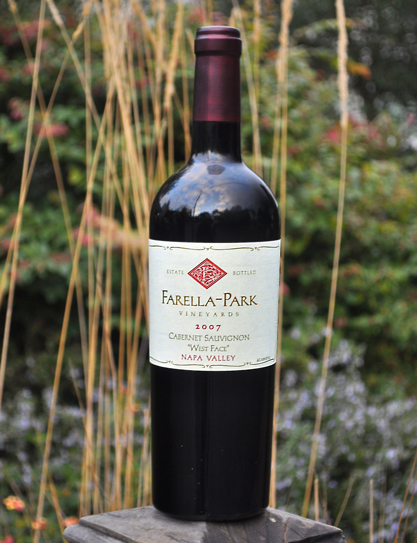 Farella-Park Vineyards 2007 'West Face' Cabernet Sauvignon 750ml Wine Bottle