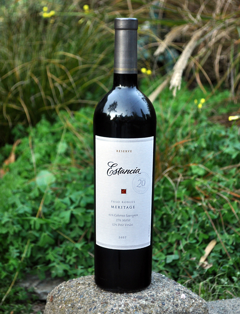 Estancia Estates 2007 Reserve Meritage 750ml Wine Bottle