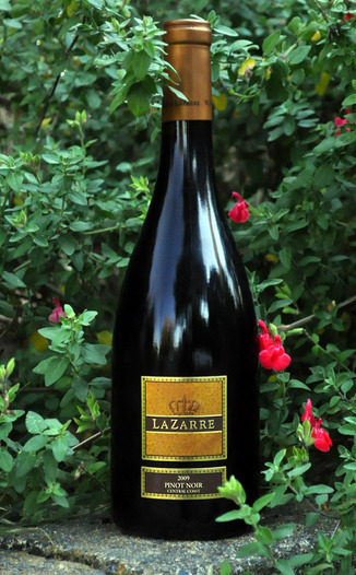 LaZarre Wines 2009 Central Coast Pinot Noir 750ml Wine Bottle