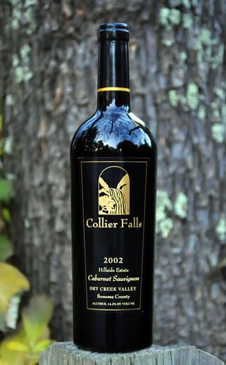 Collier Falls 2002 Hillside Estate Cabernet Sauvignon 750ml Wine Bottle