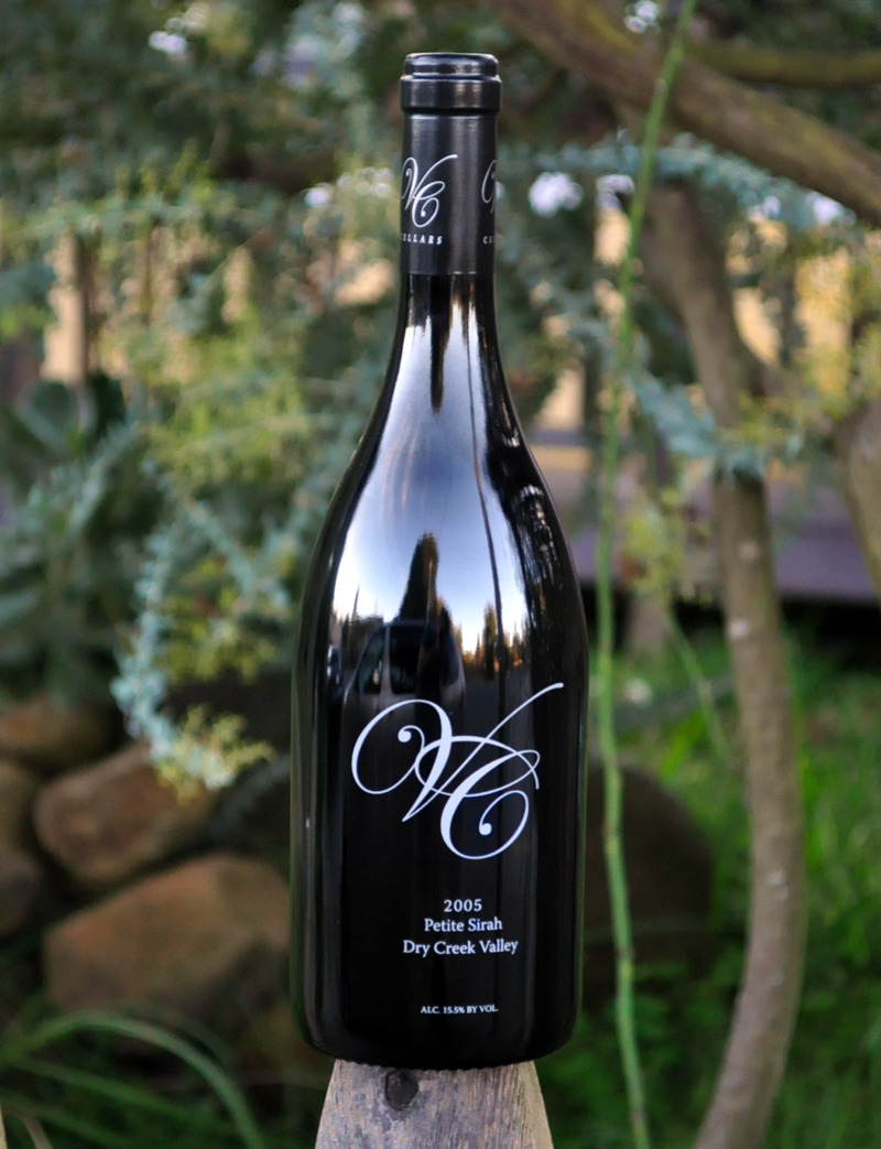 VC Cellars 2005 Dry Creek Valley Petite Sirah 750ml Wine Bottle